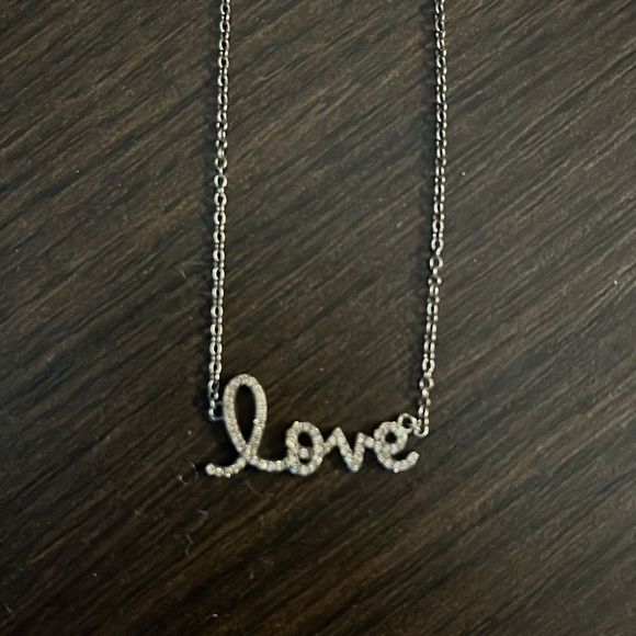 Love Script Necklace - Picture 6 of 6